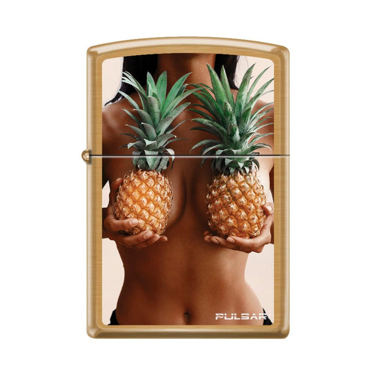 Pulsar Zippo Lighter | Pineapple Woman
