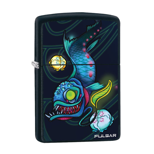 Pulsar Psychedelic Dragonfish Zippo Lighter