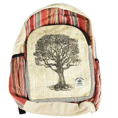 ThreadHeads Hemp Tree Silhouette Backpack