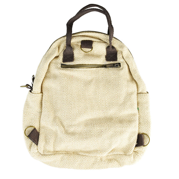 ThreadHeads Hemp Convertible Mini Backpack