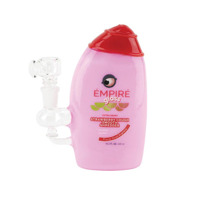 Empire Glassworks Strawberry Cough Shampoo Mini Rig