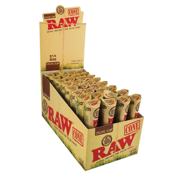 RAW Organic Pre-Rolled Cones