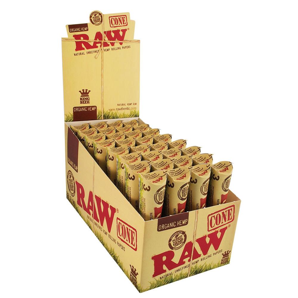 RAW Organic Pre-Rolled Cones