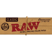 Raw Connoisseur Rolling Papers w/ Tips | 1 1/4"