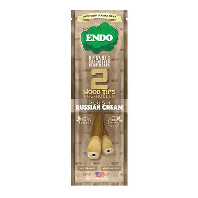 Endo Pre-Rolled Blunt Wraps | Russian Cream