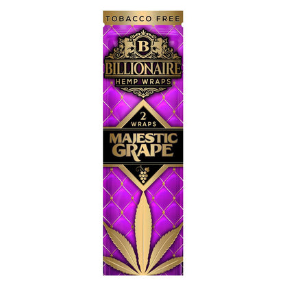 Billionaire Hemp Blunt Wraps | Majestic Grape