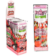 Juicy Terp Enhanced Hemp Wraps | Strawberry Shake Full Box