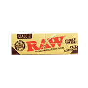 RAW Cut Corners Rolling Papers | Single Wide