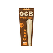 OCB Unbleached Pre-rolled Cones - Kingsize
