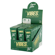Vibes Organic Hemp Cones | Kingsize Slim Full Box