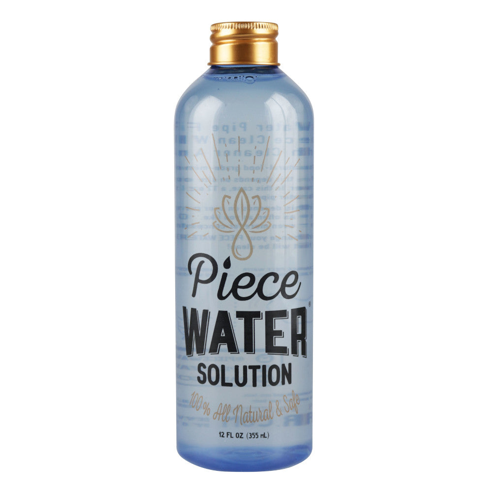 Piece Water - Water Pipe Solution - 12oz Bottle