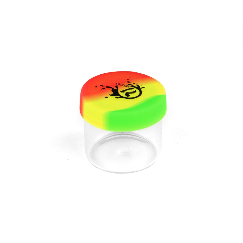 Pulsar RIP Series Glass Terp Jar - Rasta