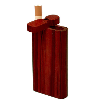 Solid Dark Wood Dugout | Large