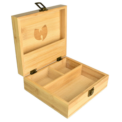 Wu Tang 3 Compartment Bamboo Stash Box