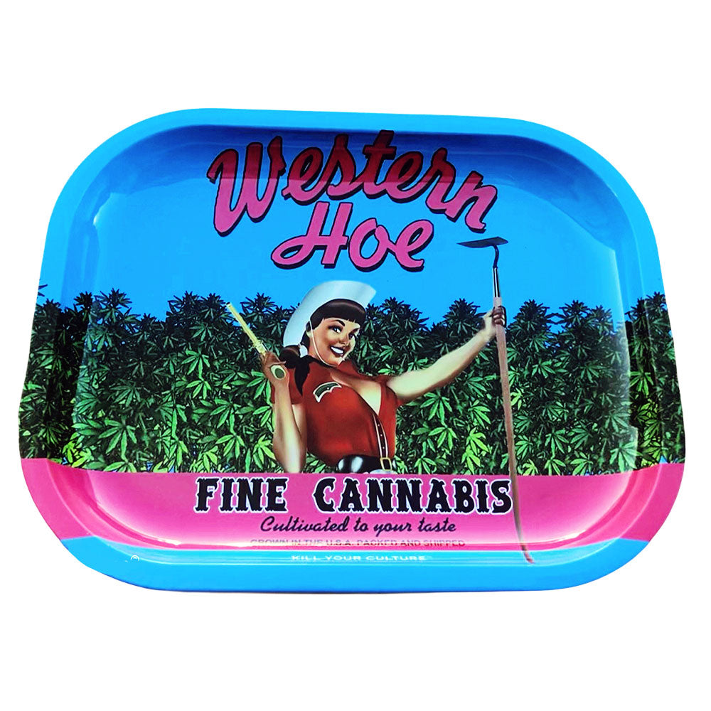 Kill Your Culture Rolling Tray  Western Hoe - Pulsar – Pulsar Vaporizers