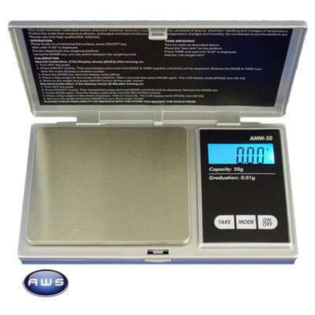 Back Lit Standard Digital Pocket Scale | American Weigh