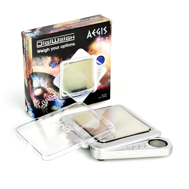 DigiWeigh Aegis Series Digital Pocket Scale | 100g x 0.1g | Silver