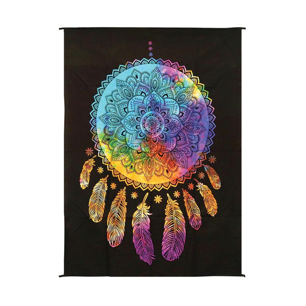 Dreamcatcher Tie Dyed Wall Hanging