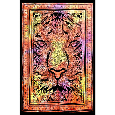 Jungle King Lion Tapestry