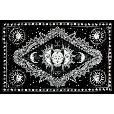 ThreadHeads Triple Face Sun & Moon Tapestry