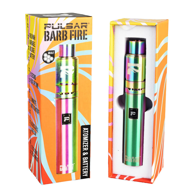 Pulsar Barb Fire Variable Voltage Wax Vaporizer | Packaging