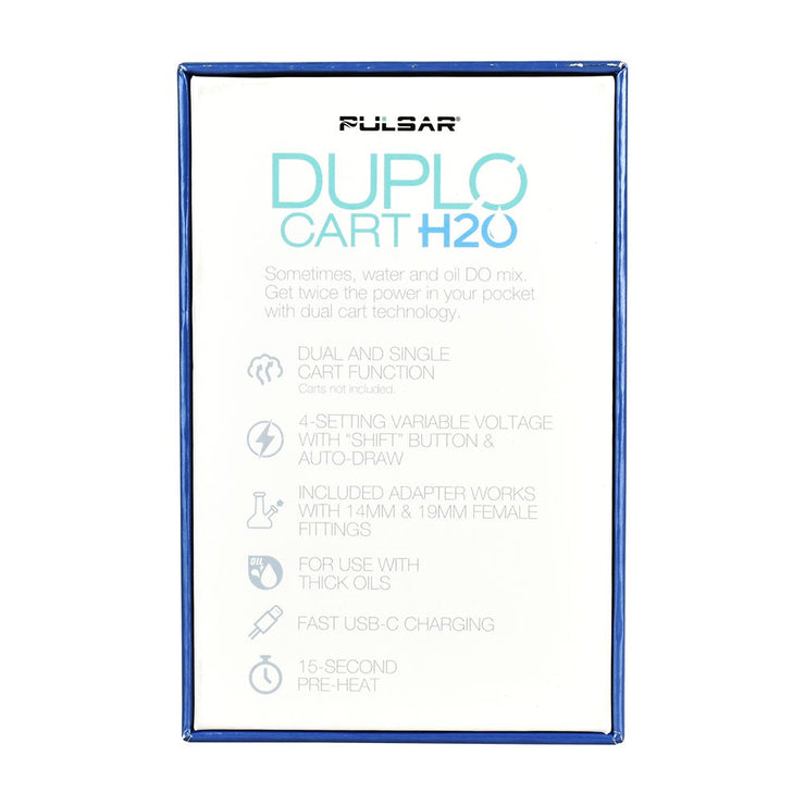 Pulsar DuploCart Vaporizer H2O Version | Packaging