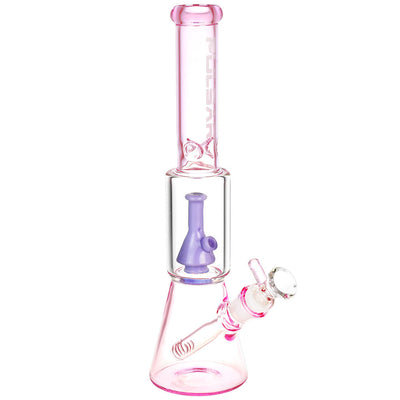 Pulsar Beaker on Beaker Bong | Pink Purple