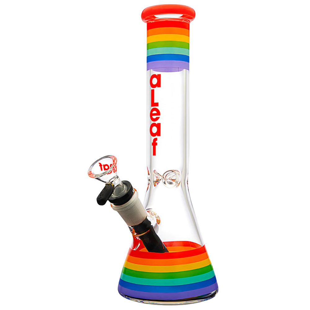 aLeaf Pride Beaker Bong