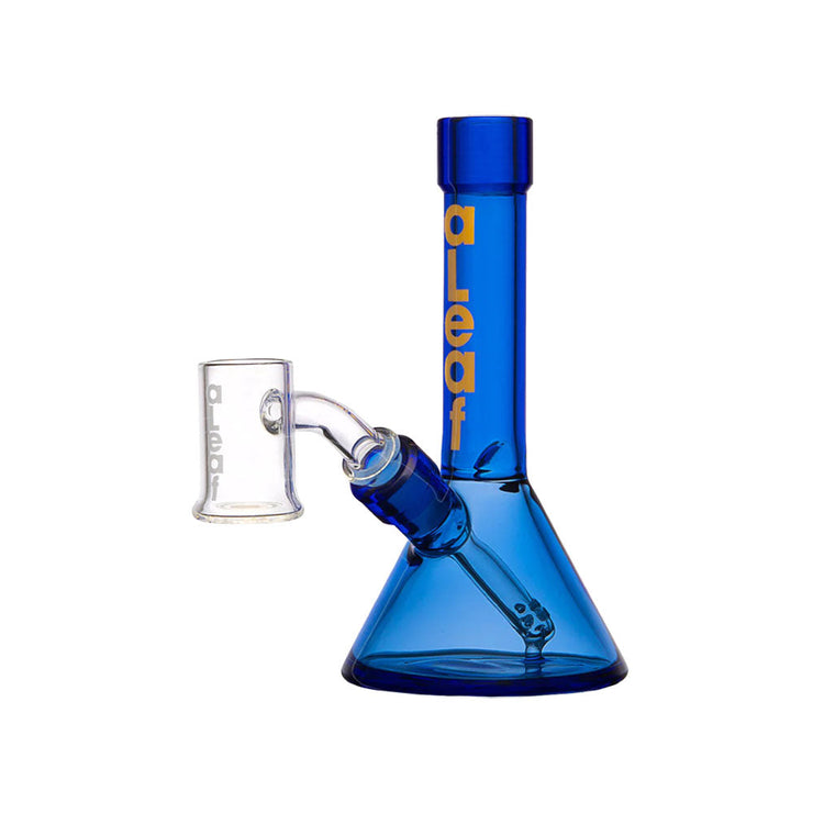 aLeaf Tiny Beaker Dab Rig | Blue