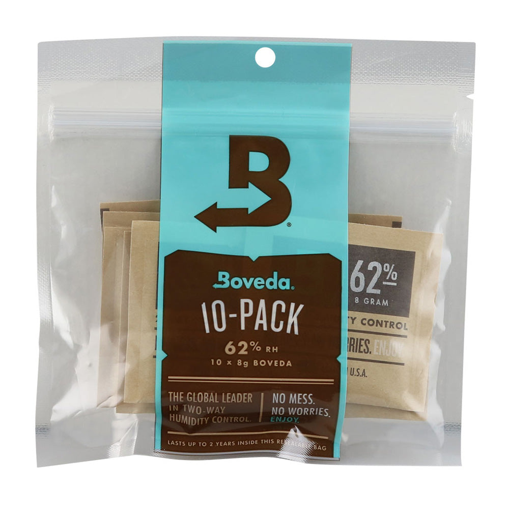 Boveda Humidity Control Pack | 62% | 10pk 8g