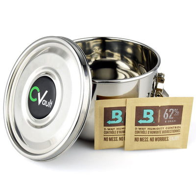CVault Storage Container | Large Size w/ Boveda Humidipacks