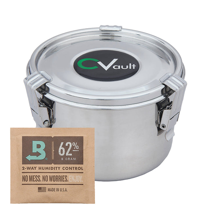 CVault Storage Container | Medium Size w/ Boveda Humidipack