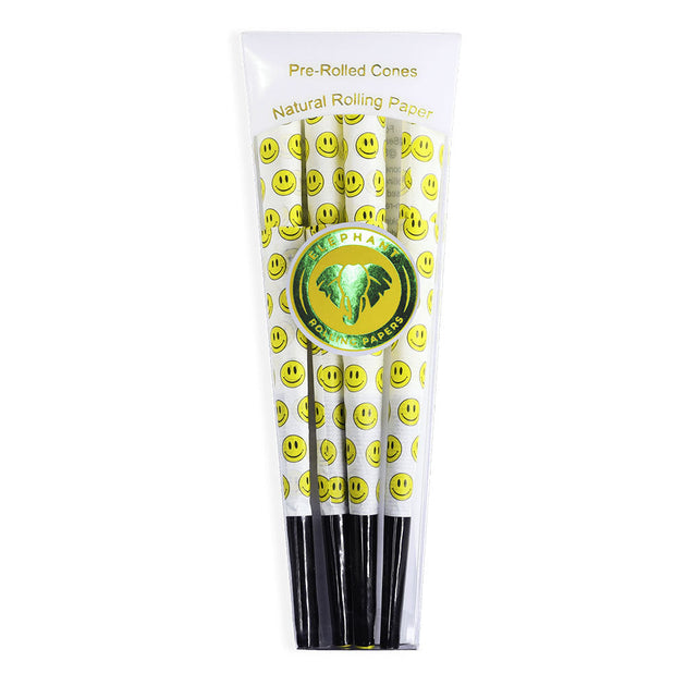 SlowBurn Smiley Face Cones Prerolled Papers Pulsar Pulsar