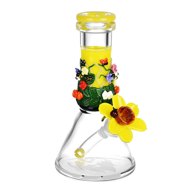 Empire Glassworks Baby Beaker Bong | Flowers