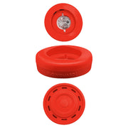 Glow Guard Silicone Bong Base Sleeve | Red