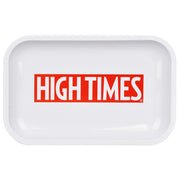 High Times Metal Rolling Tray | High Times White
