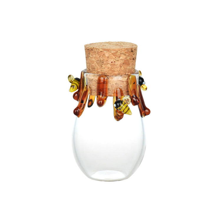 Honey Bee Glass Storage Jar