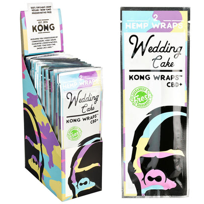 Kong Organic Hemp Wraps | 25pk Wedding Cake
