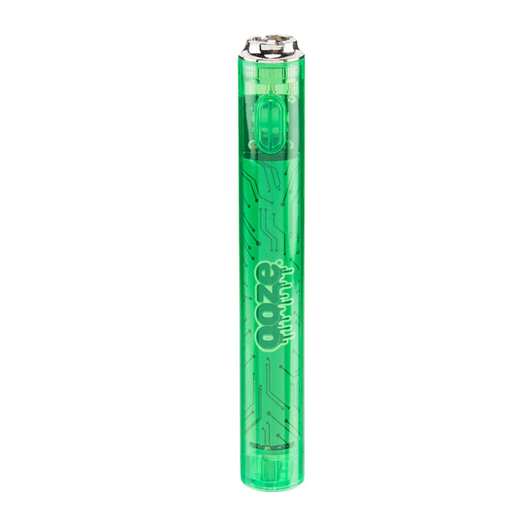 Ooze Slim Clear Series 510 Vape Battery | Green