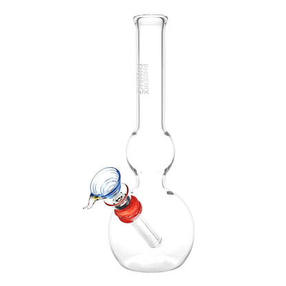 Phoenix Rising Classic Double Bubble Bong | Red