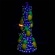 Pulsar Chill Pineapple Beaker Bong | Glow & UV Reactive Accents