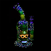 Pulsar Chill Pineapple Bong | Glow & UV Reactive Accents