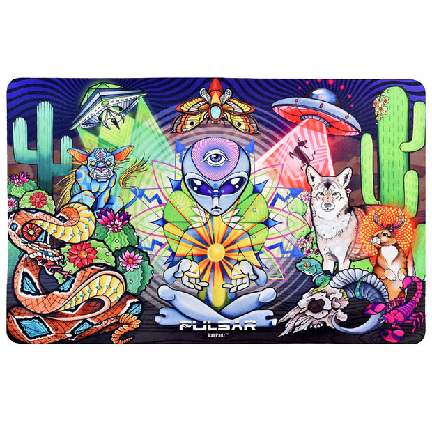 Pulsar DabPadz Dab Mat | Psychedelic Desert