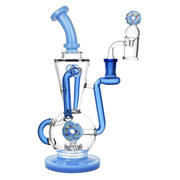 Pulsar Delectable Donut Recycler Dab Rig Kit | Blue