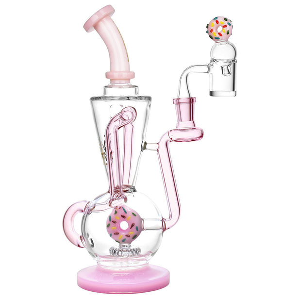 Pulsar Delectable Donut Recycler Dab Rig Kit | Pink