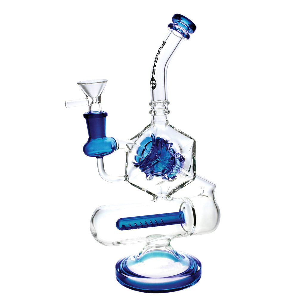 Pulsar Pandora Inception Cube Bong | Blue