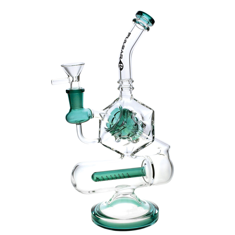 Pulsar Pandora Inception Cube Bong | Teal