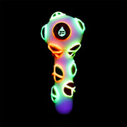 Pulsar Peacekeeper Hand Pipe | Glow & UV Reactive Accents