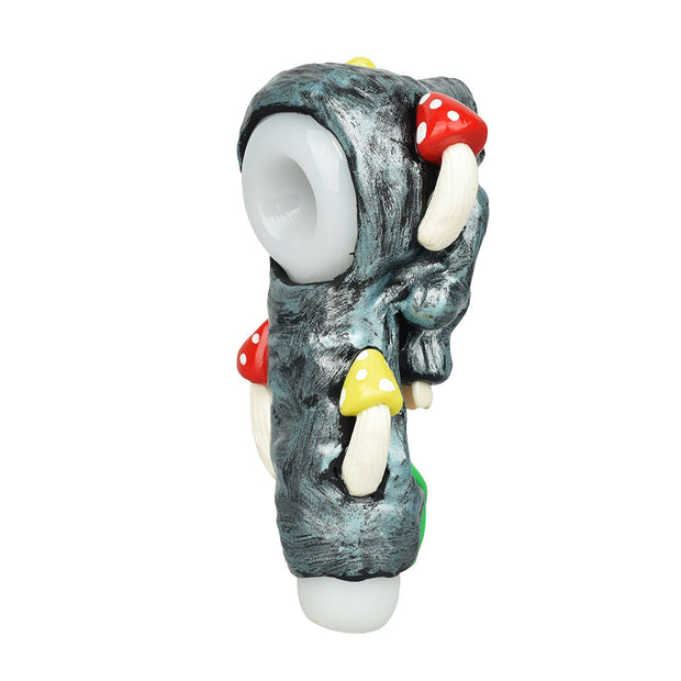 Pulsar Rainbow Puking Skull Spoon Pipe | Front
