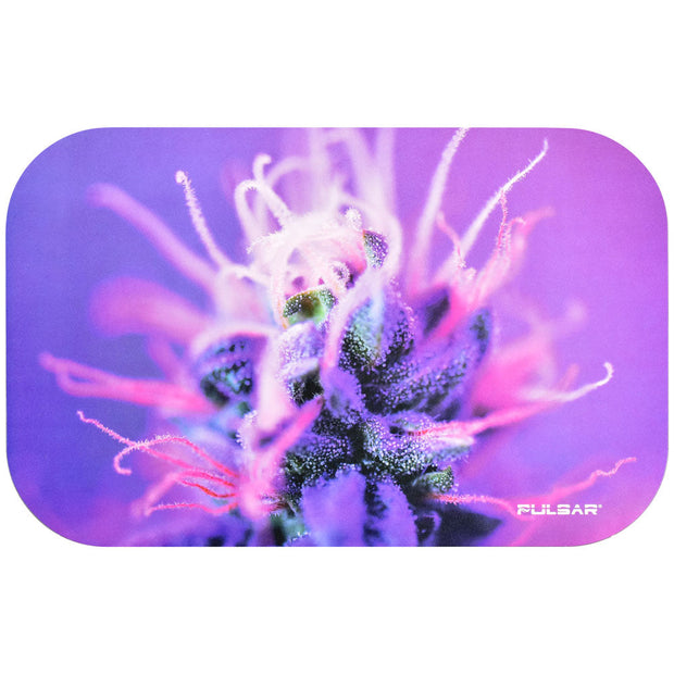 Pulsar Metal Rolling Tray Lid | Flowering Herb